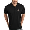 thumbnail image 1 of Kansas City Chiefs Antigua Tribute Polo - Black, 1 of 1