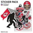 thumbnail image 1 of Kansas City Chiefs Assorted Sticker Pack, 1 of 1