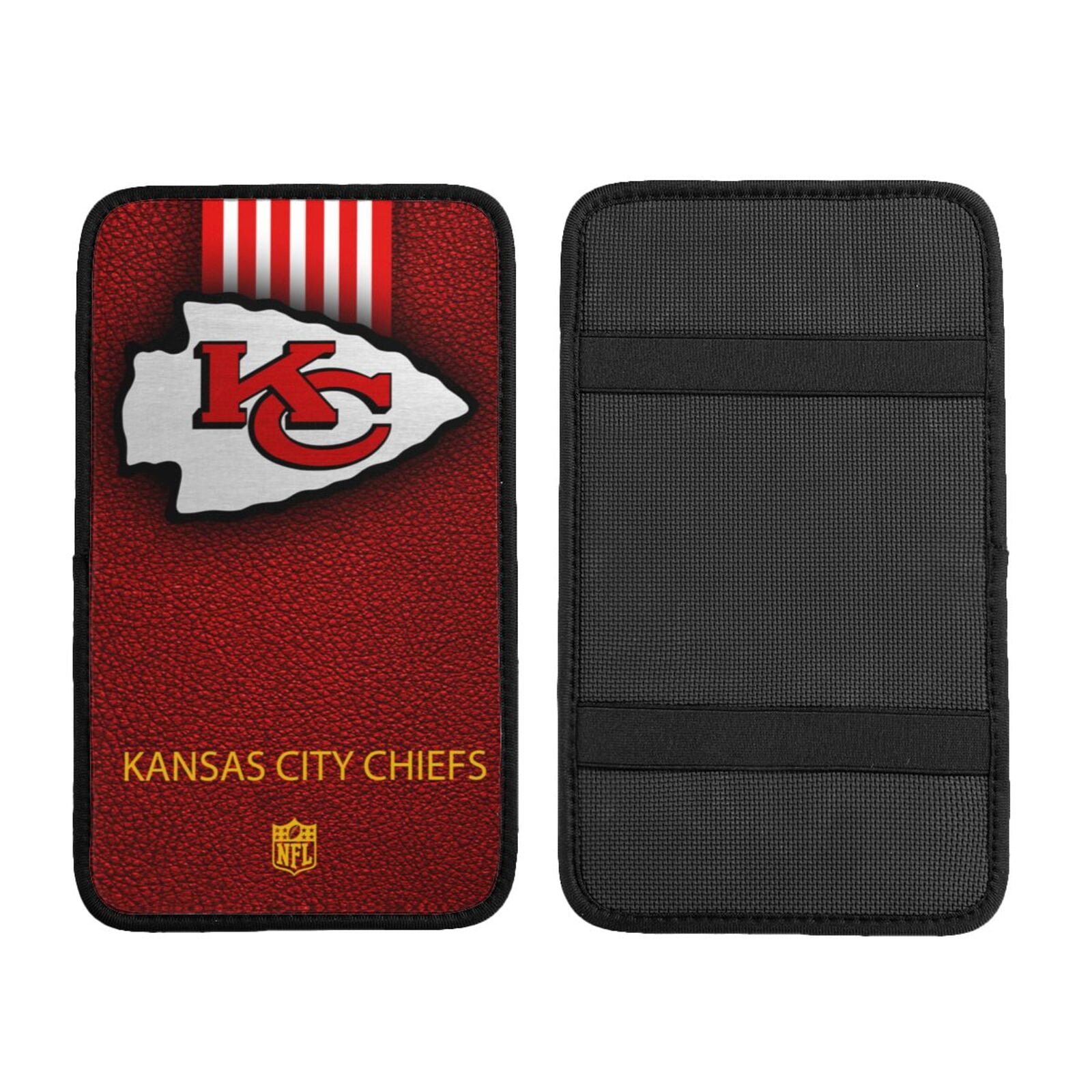 Kansas City Chiefs Auto Center Console Cover Pad Waterproof Automotive