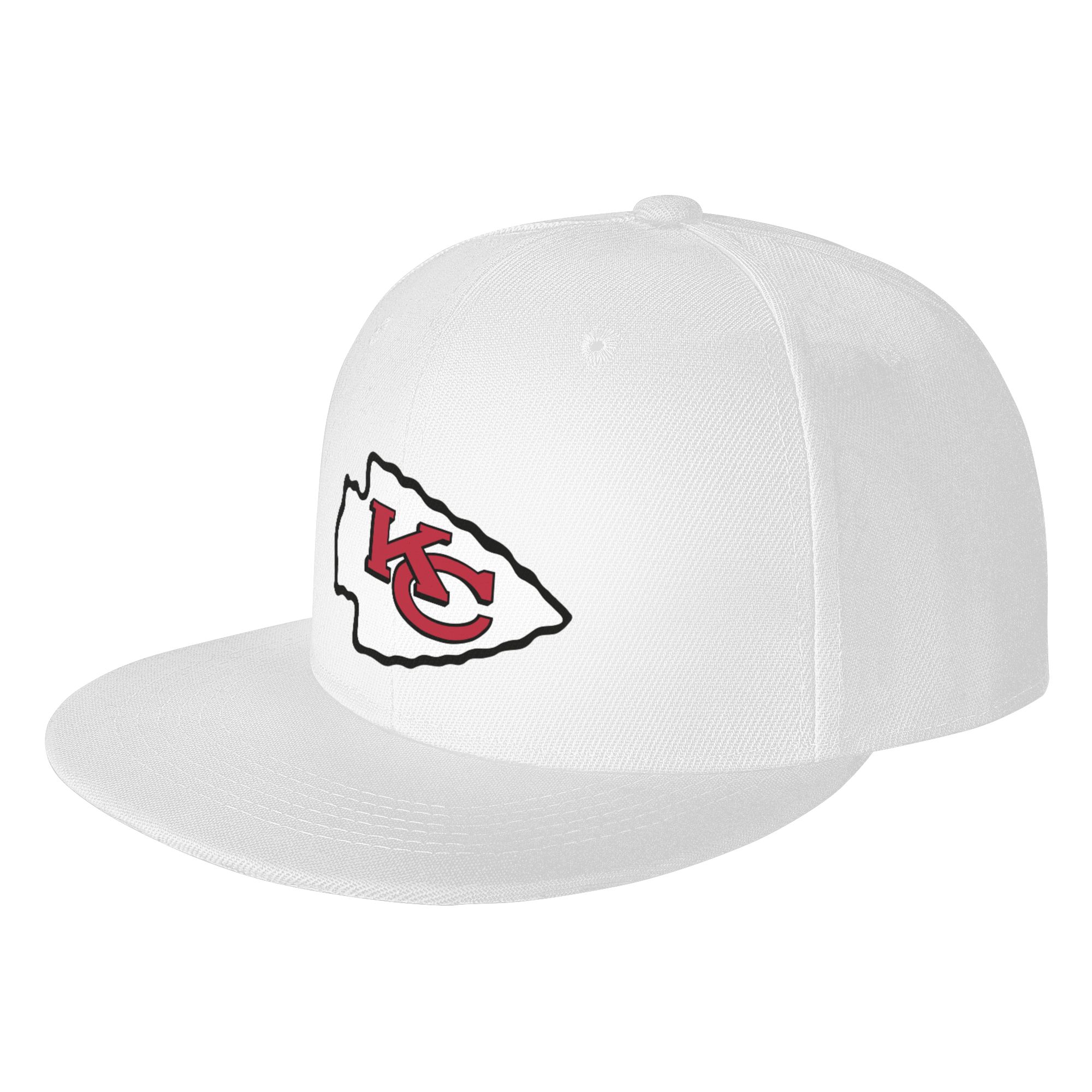 Kansas_City_Chiefs Baseball Cap White One Size Adjustable Dad Hat ...
