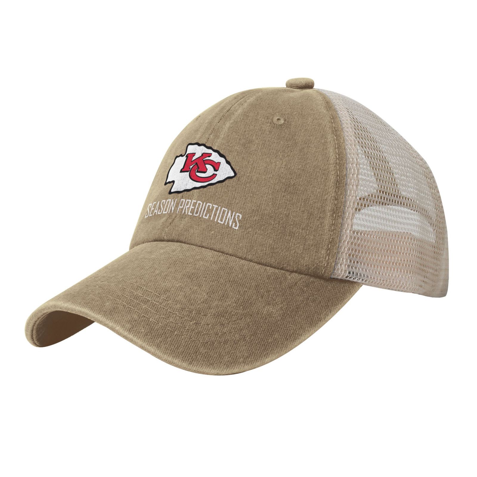 Kansas_City_Chiefs Baseball Hat Trucker Hat Dad Hat Unisex Adjustable