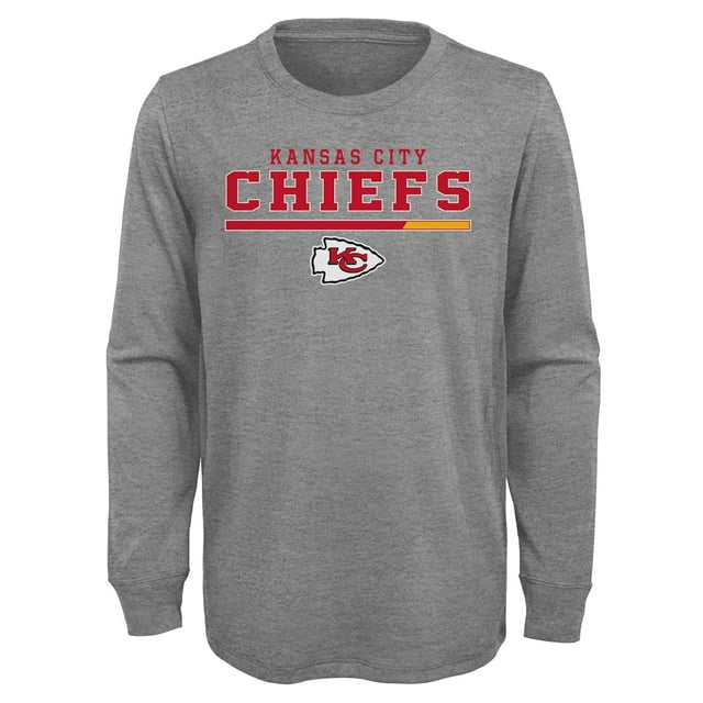 Kansas City Chiefs Boys 4-18 LS Tee 9K1BXFGF5 S6/7