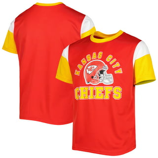 NFL Kansas City Chiefs Toddler Boys' Poly Fleece Hooded Sweatshirt - 3T