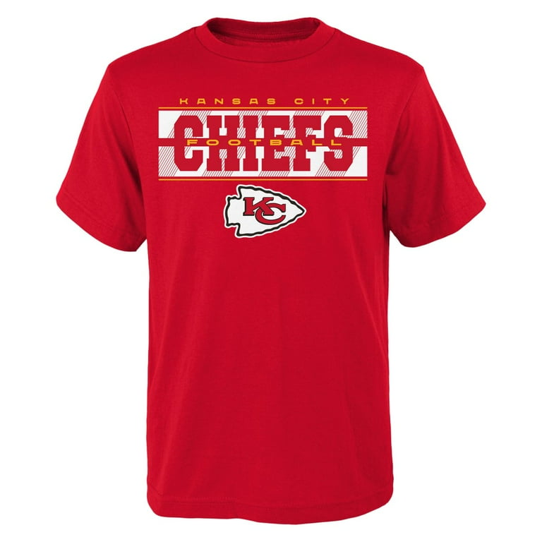 Kansas City Chiefs Graphic Crew Neck Short Sleeve T-Shirt (Boy's