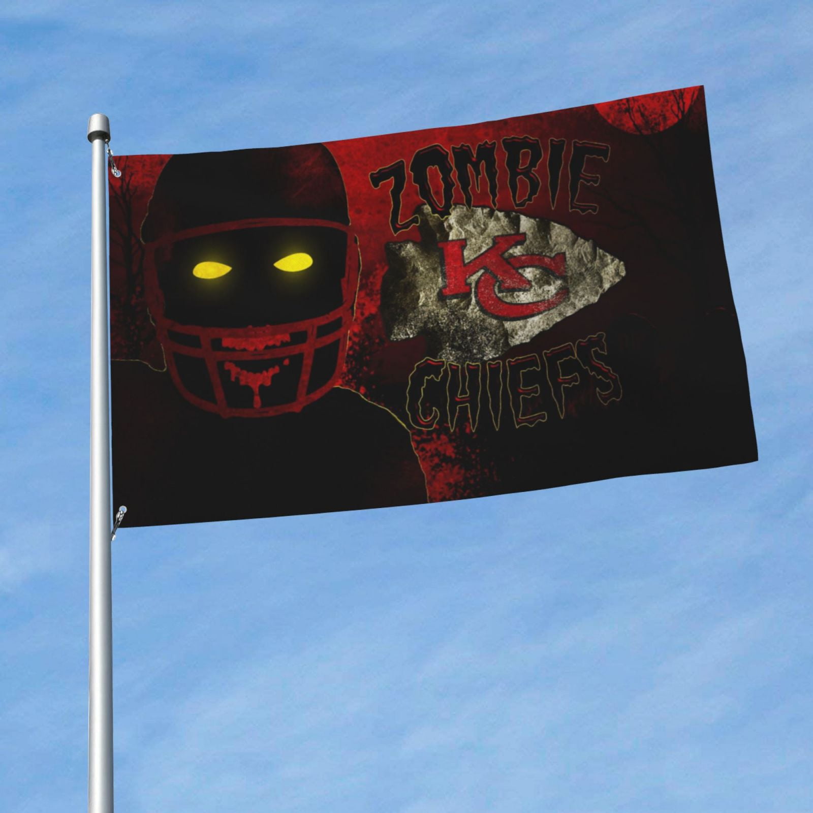 Chiefs Mountain Orange - Carrying Their Prayers Garden Flag 36''x60'' (Two Sides Printing)