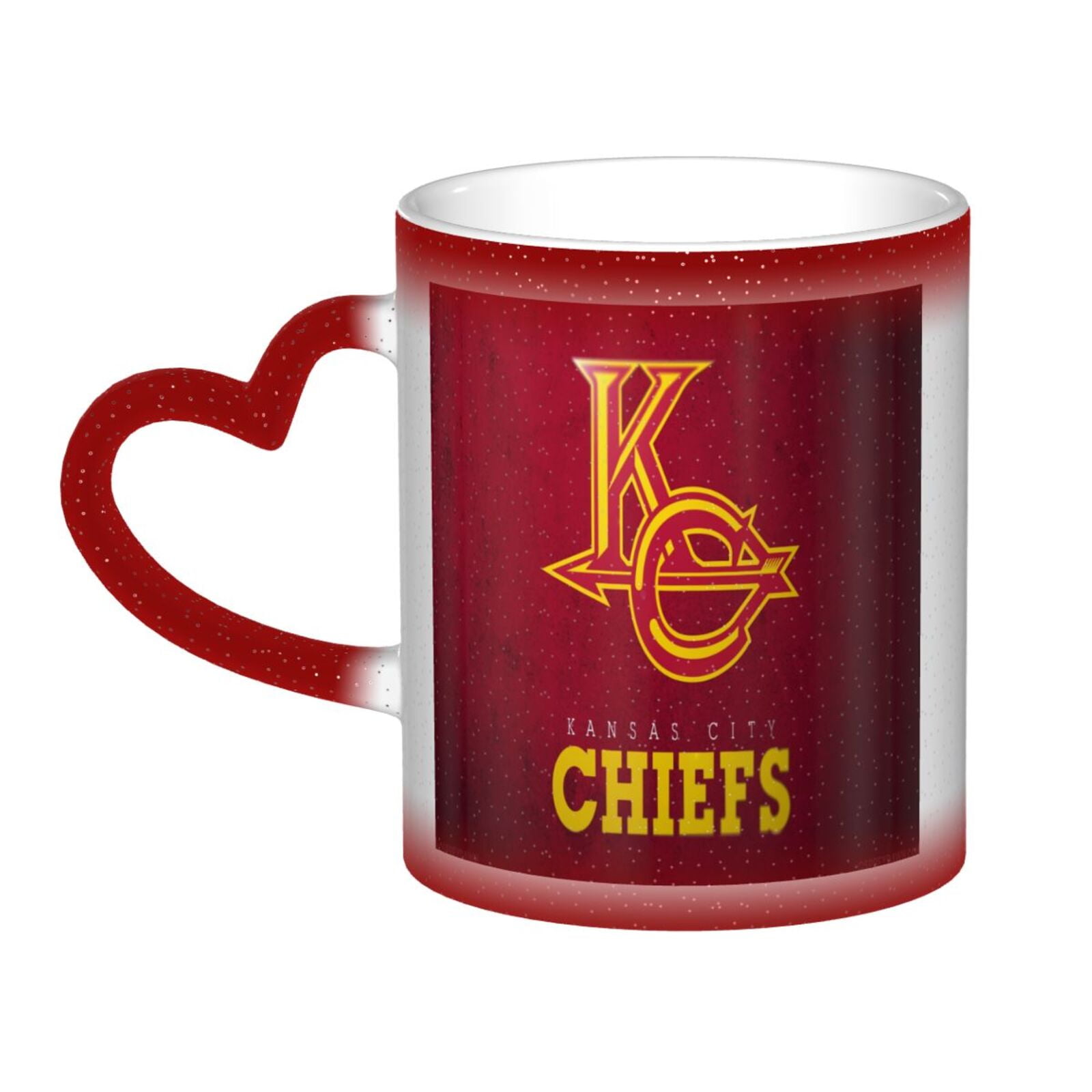 Kansas_City_Chiefs Heat Sensitive Starry Sky Cup Mug Magic Cup Color