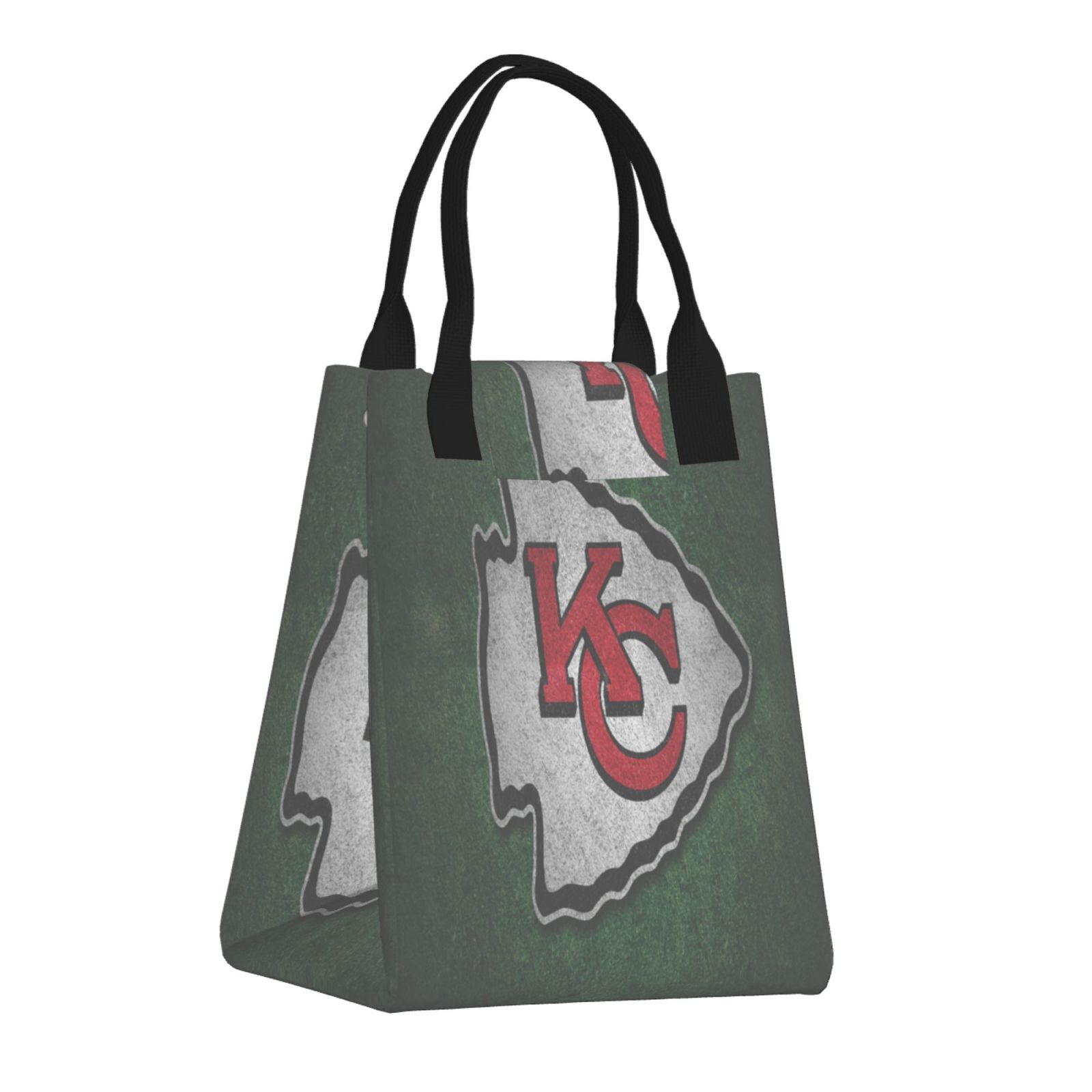 KansasCityChiefs Lunch Bag Dupont Paper Tote Bags Reuseable Grocery Shopping Bag Little Tote