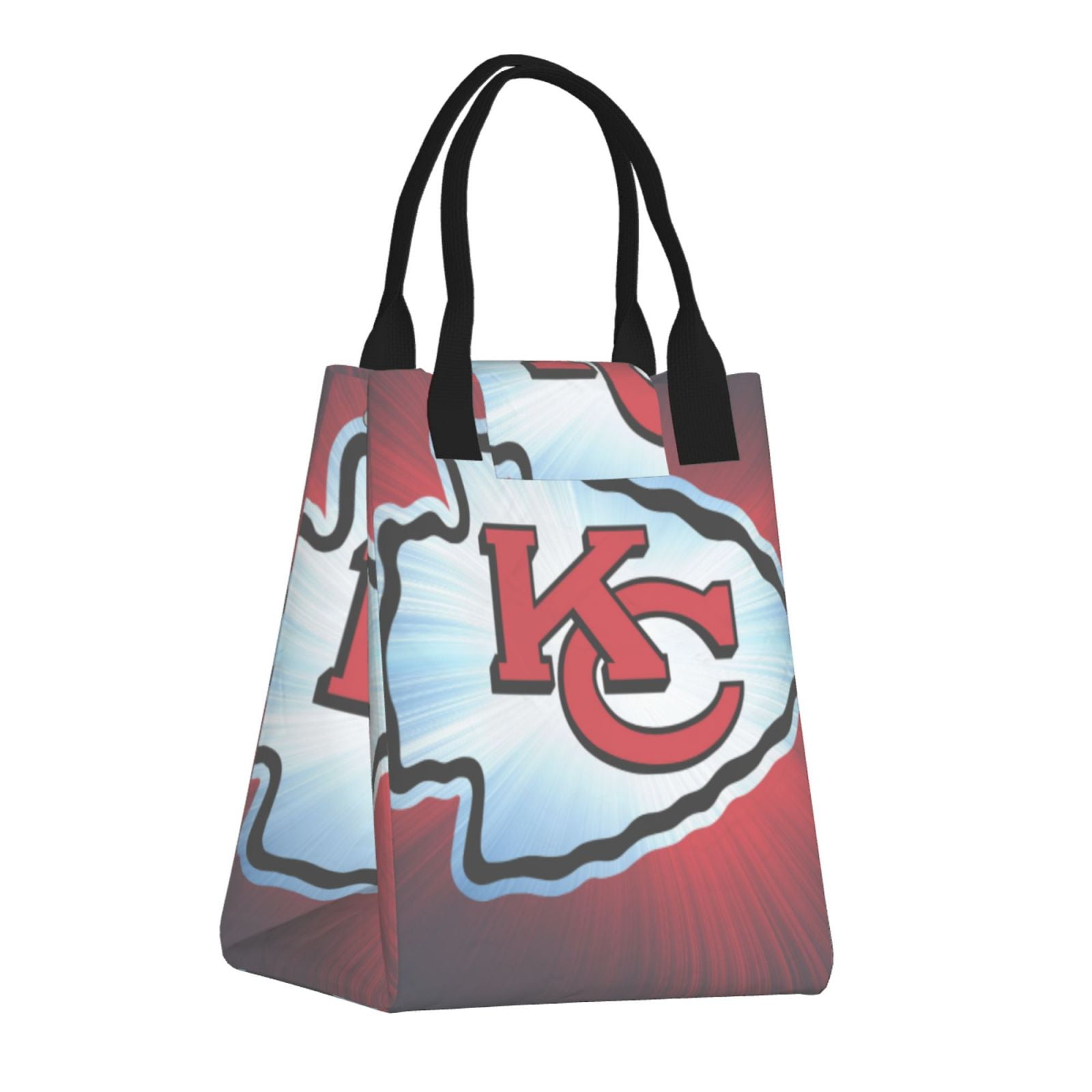 KansasCityChiefs Lunch Bag Dupont Paper Tote Bags Reuseable Grocery Shopping Bag Little Tote