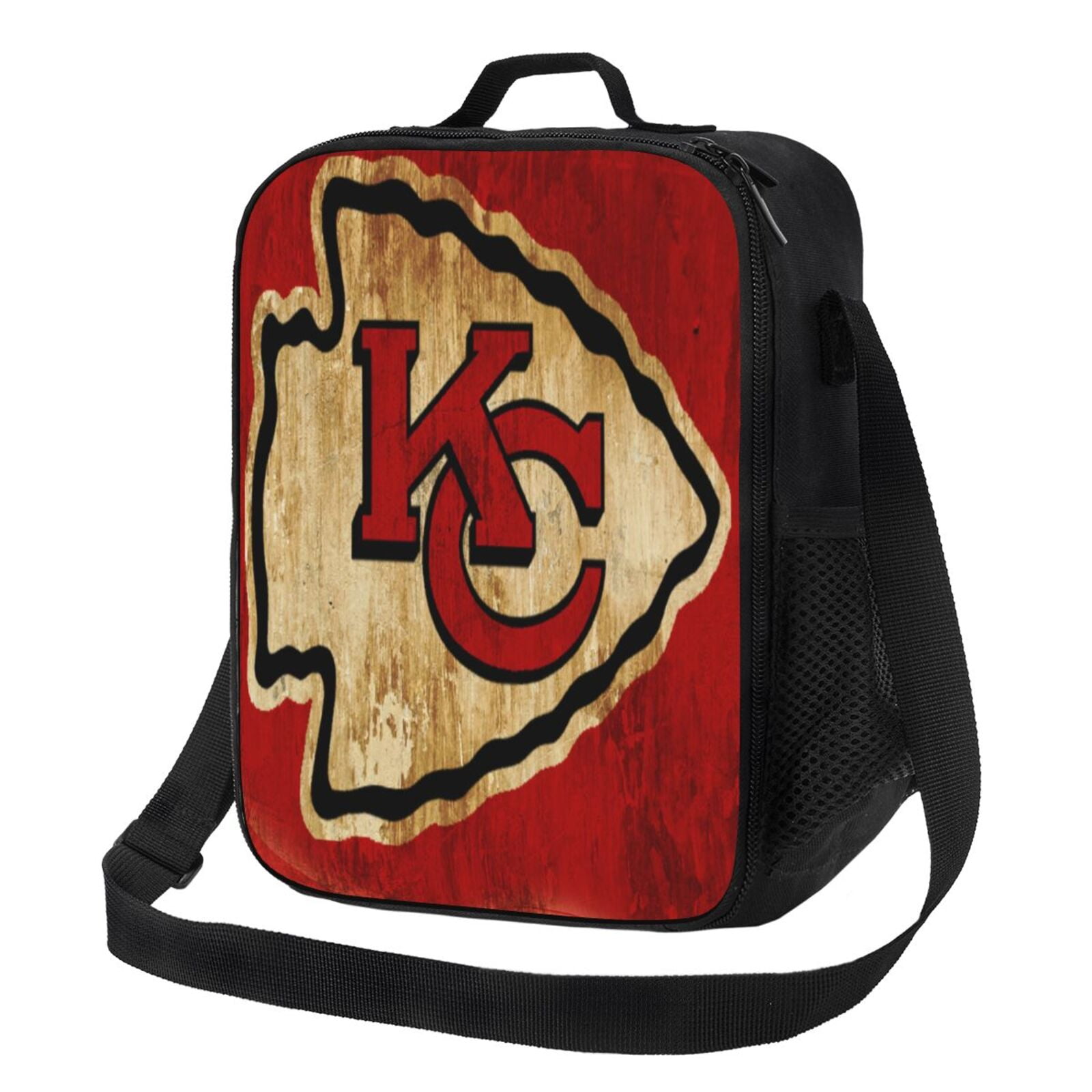 KansasCityChiefs Lunch Bag Insulation Refrigerated Lunch Box Reusable Portable Lunch Tote Bag