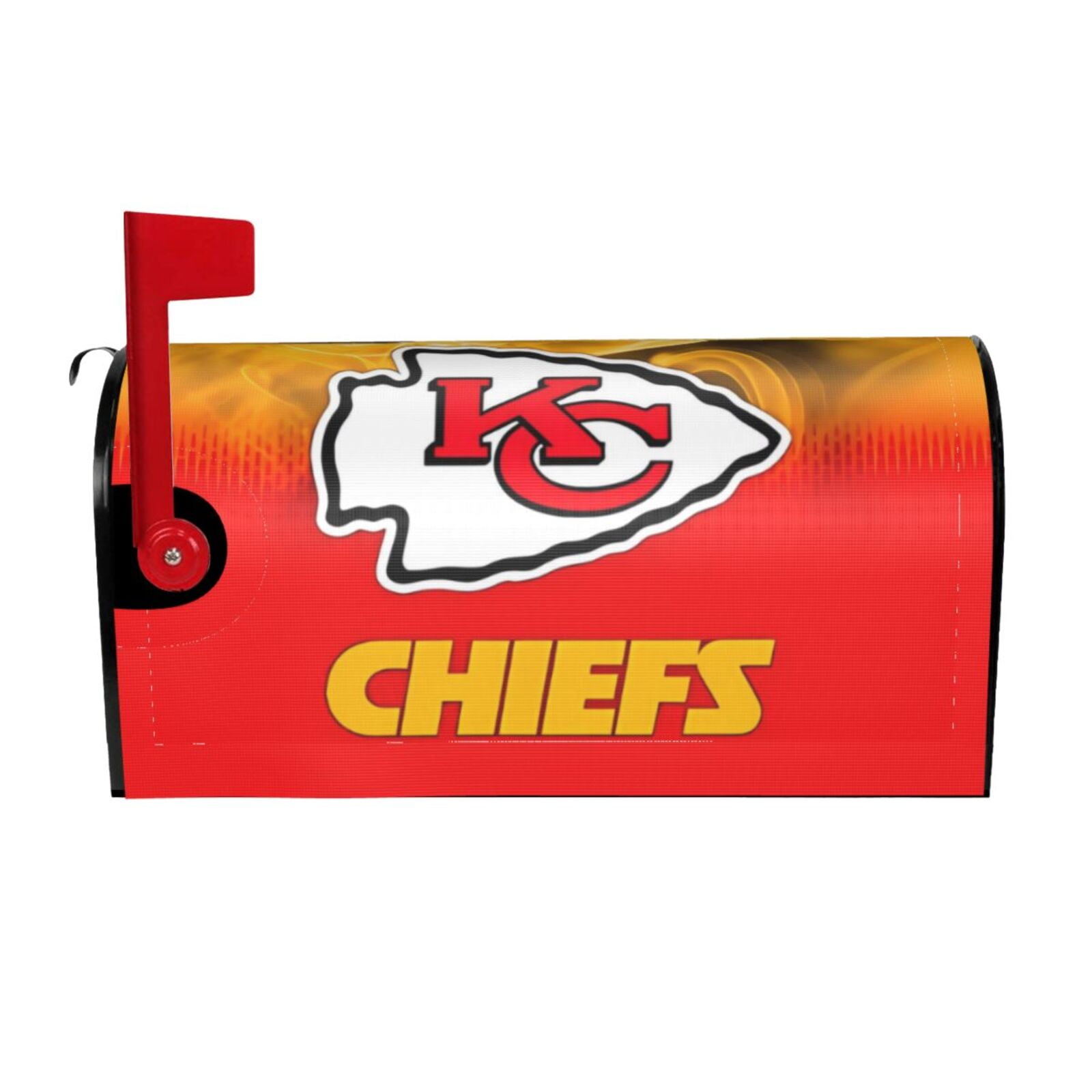 Kansas_City_Chiefs Mailbox Covers Sunscreen Waterproof Wraps Post