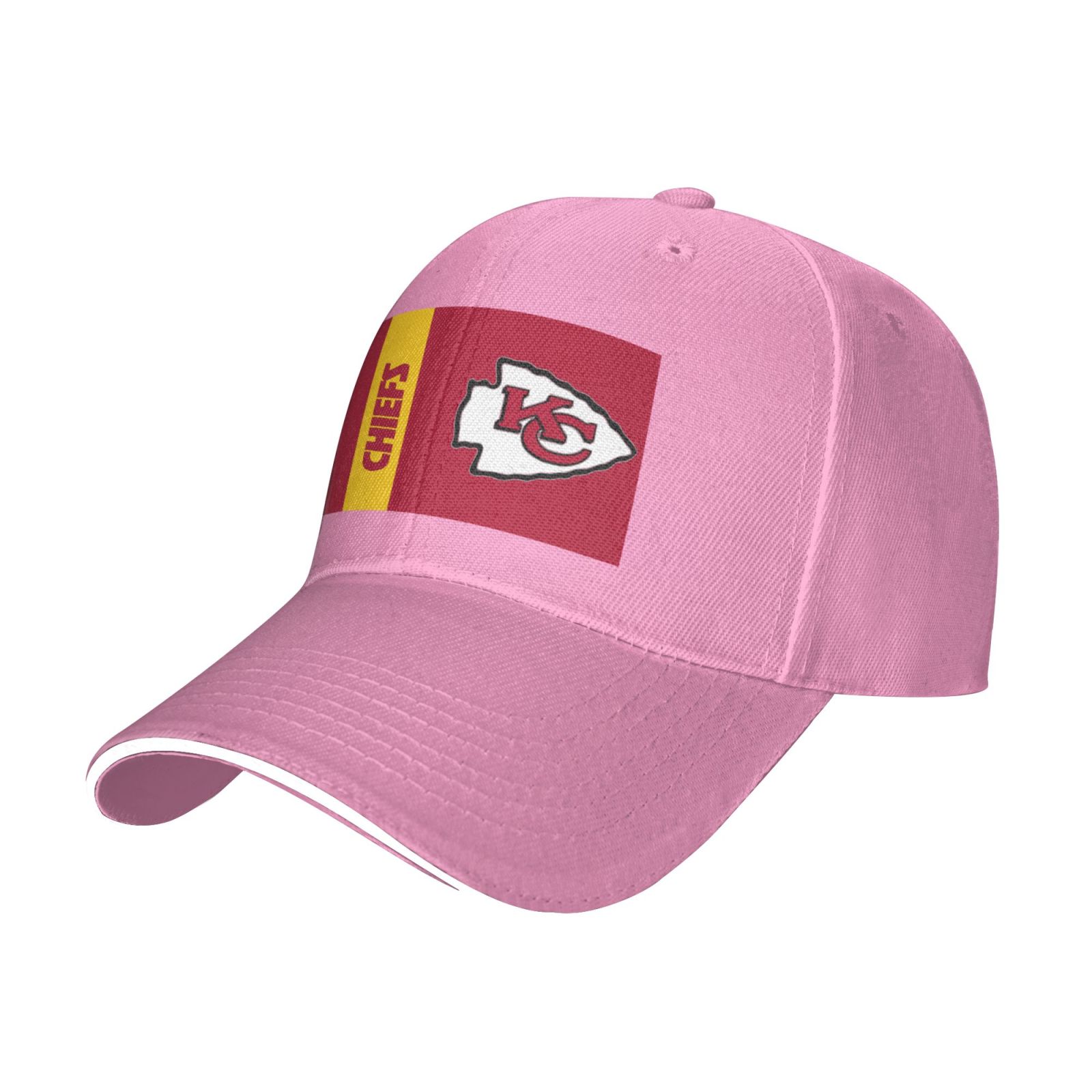 Kansas_City_Chiefs Men'S And Women'S Plain Hats Uv Protection Multiple