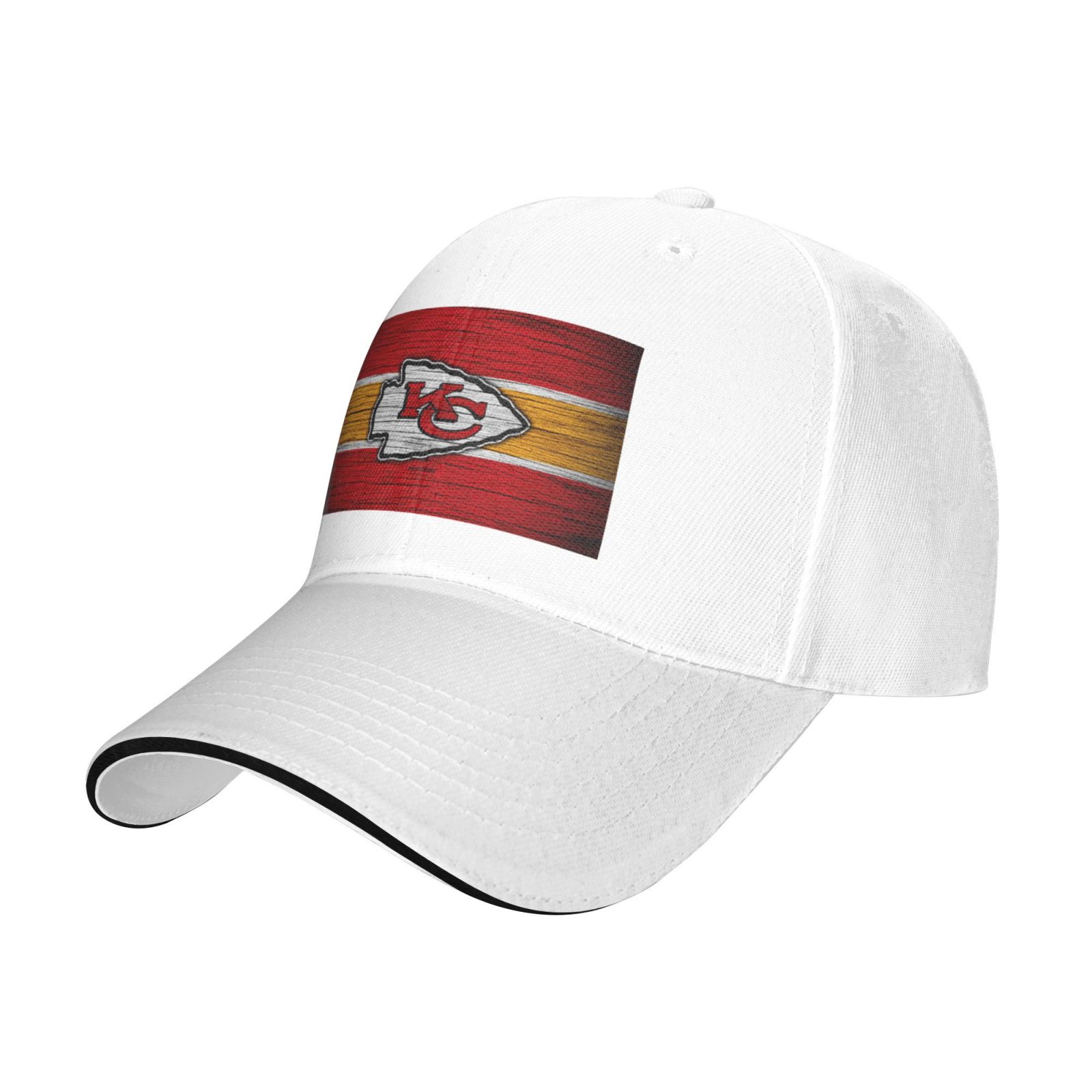 Kansas_City_Chiefs Men'S And Women'S Plain Hats Uv Protection Multiple
