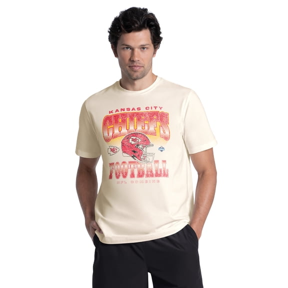 Kansas City Chiefs Men's NFL Combine Faded Fashion Short Sleeve T-Shirt