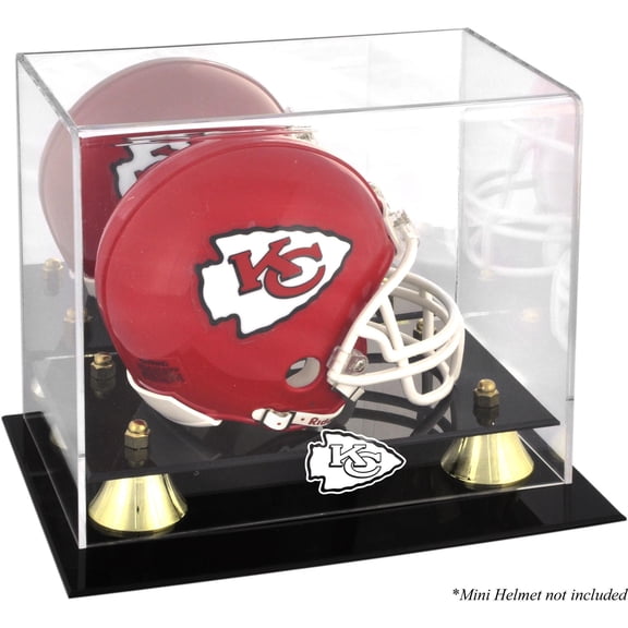 Kansas City Chiefs Mini Helmet Display Case