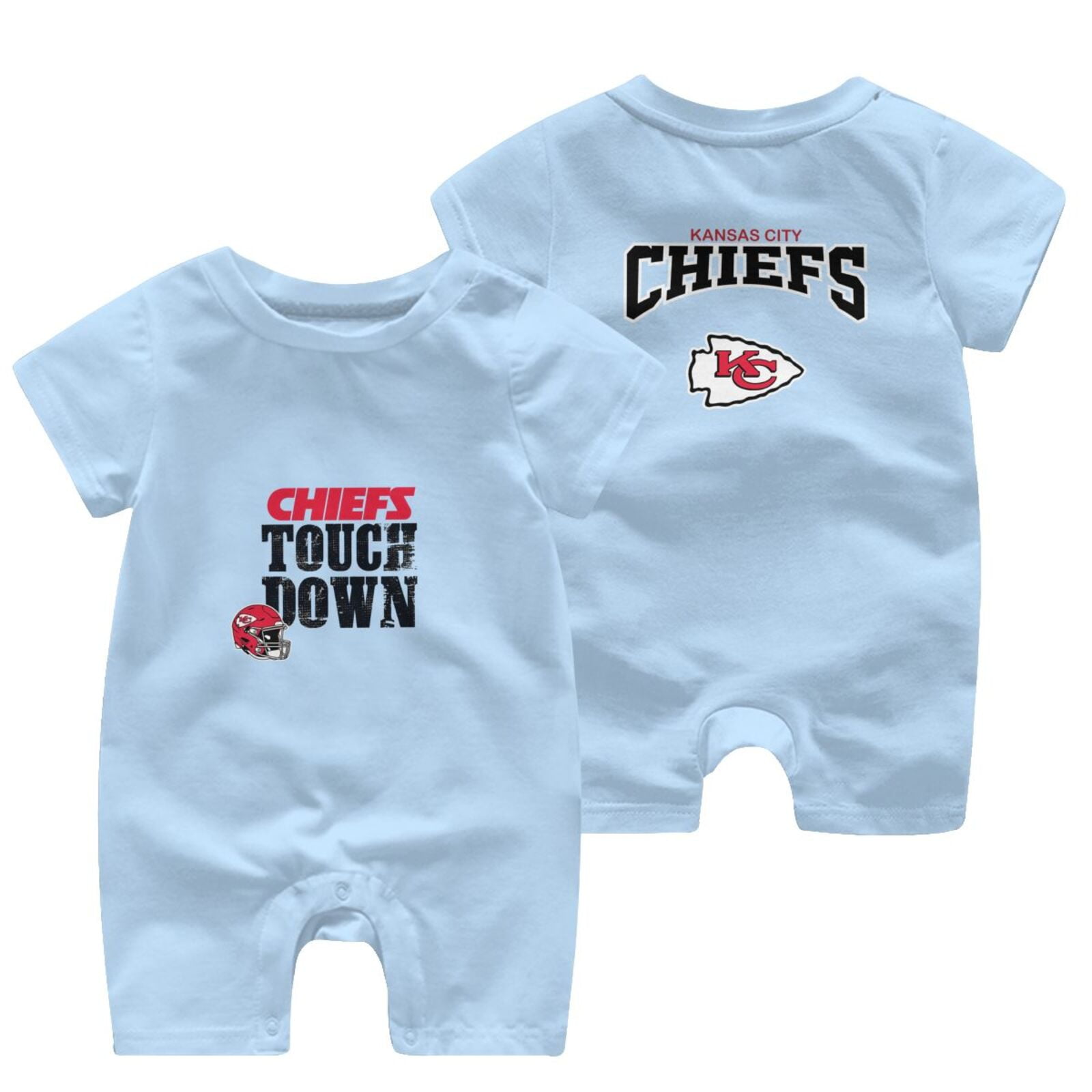 Kansas_City_Chiefs Unisex Baby Soccer Onesie for Boys and Girls Newborn