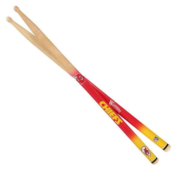 Kansas City Chiefs Woodrow Guitar Drum Sticks