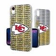 thumbnail image 1 of Kansas City Chiefs iPhone Text Backdrop Design Glitter Case, 1 of 5
