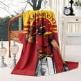 thumbnail image 1 of Kansas City Classic Throw Blanket 50x60 Inch, Soft Flannel Football Blankets for Football Fans Gifts, 1 of 5