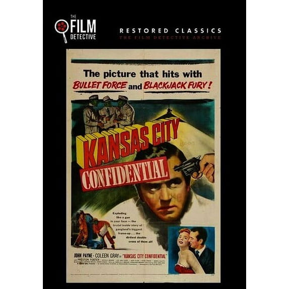 Kansas City Confidential (DVD), Film Detective, Mystery & Suspense