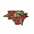 thumbnail image 1 of Kansas City Outlaws Away Logo - Die Cut Lapel Pin, 1 of 1