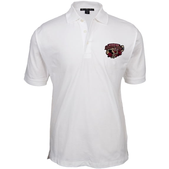 Kansas City Outlaws - Logo White Polo Shirt - Small