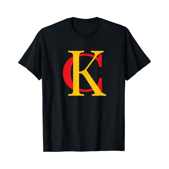 Kansas City Red & Black Classic Kc Letters Cool KC Fan T-Shirt, Unisex T-Shirt