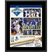 Kansas City Royals 2015 MLB World Series Champions 10.5" x 13" Sublimated Plaque
