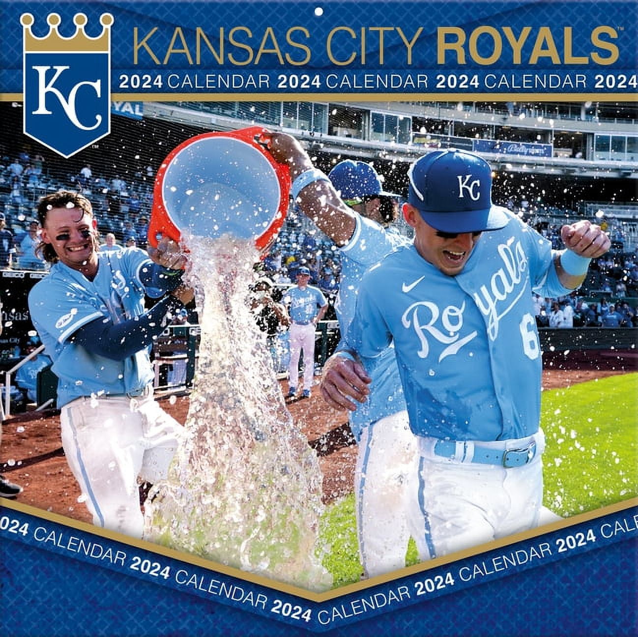 Kansas City Royals 2024 12x12 Team Wall Calendar (Other)
