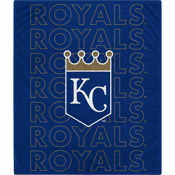 Kansas City Royals 60" x 70" Echo Wordmark Lightweight Blanket