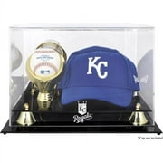 Kansas City Royals Acrylic Cap and Baseball Logo Display Case