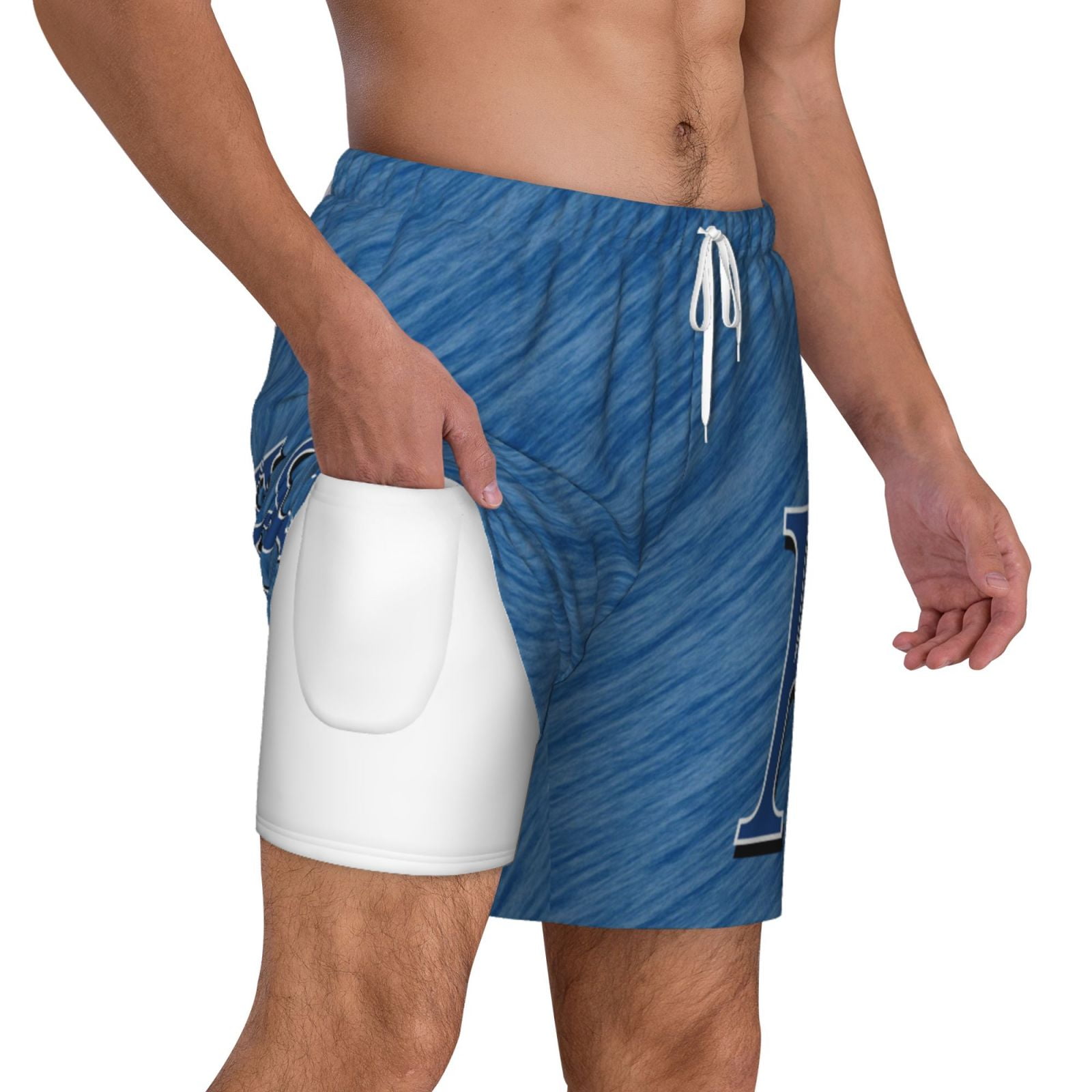 Kansas City Royals Baseball Sports Men s Beach Shorts Double deck Quick drying Casual Swim Shorts Elastic Drawstring Waist Board Trunks for Men Beach Vacations and Outdoor Activities Large Walmart