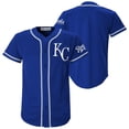 thumbnail image 1 of MLB Kansas City Royals Youth Primary Color Synthetic Jersey, 1 of 3