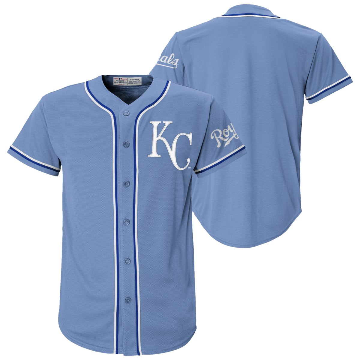 MLB Kansas City Royals Youth Secondary Color Synthetic Jersey