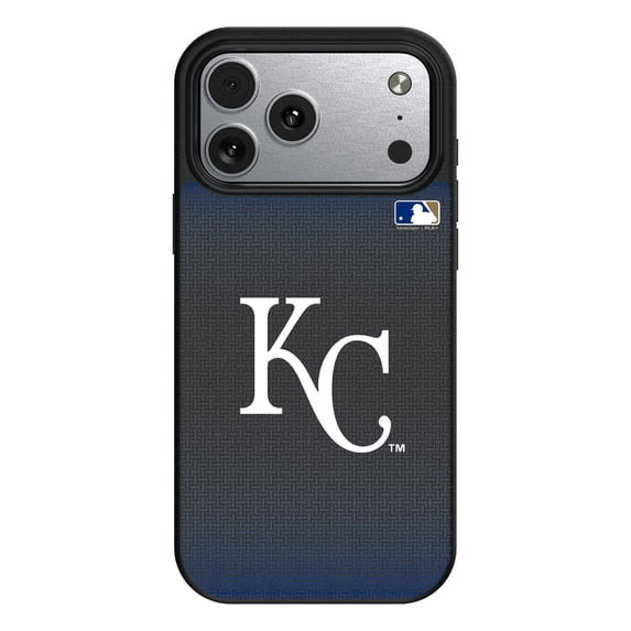 Kansas City Royals Linen Logo iPhone Magnetic Bump Case