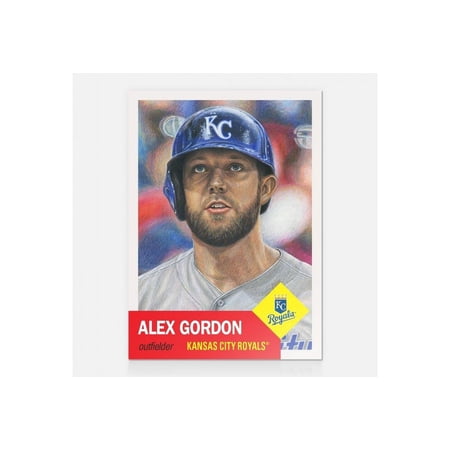 Kansas City Royals MLB Alex Gordon Topps Living Set Card #11