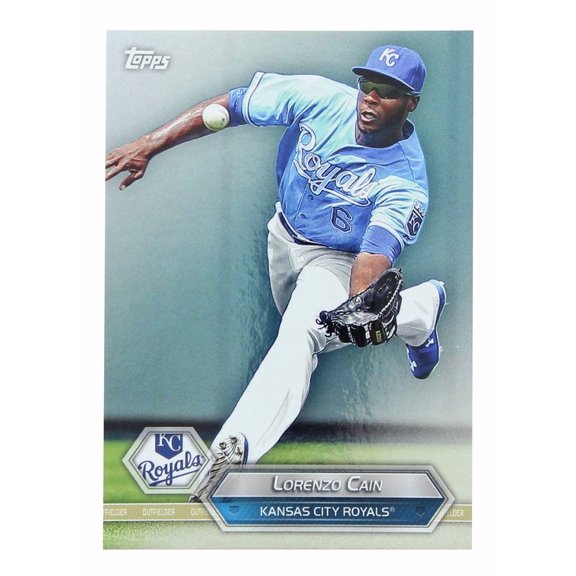 Kansas City Royals MLB Crate Exclusive Topps Card #43 - Lorenzo Cain