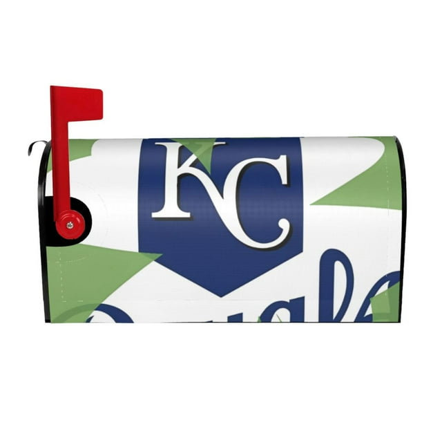 Kansas_City_Royals Mailbox Covers Sunscreen Waterproof Wraps Post