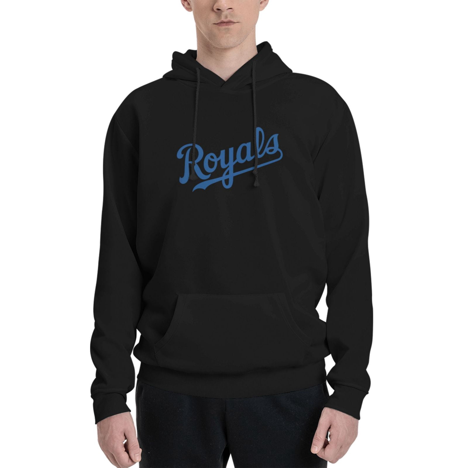 KansasCityRoyals Men's Hoodie Casual Long Sleeve Pullover Hooded
