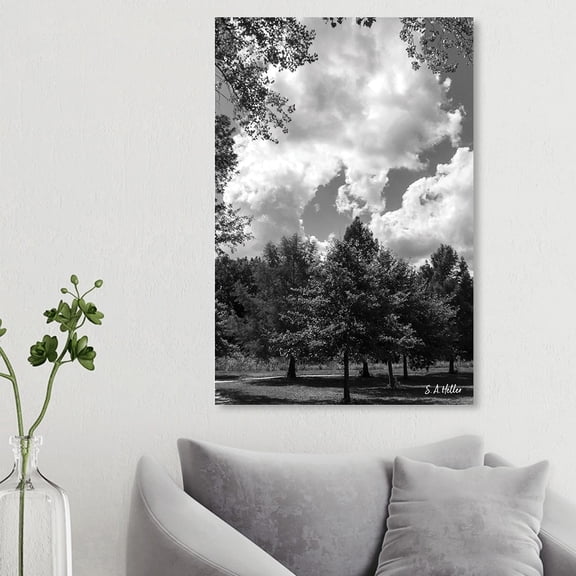 Kansas Clouds By Photographer Steven A. Heller - 20"X30" Canvas