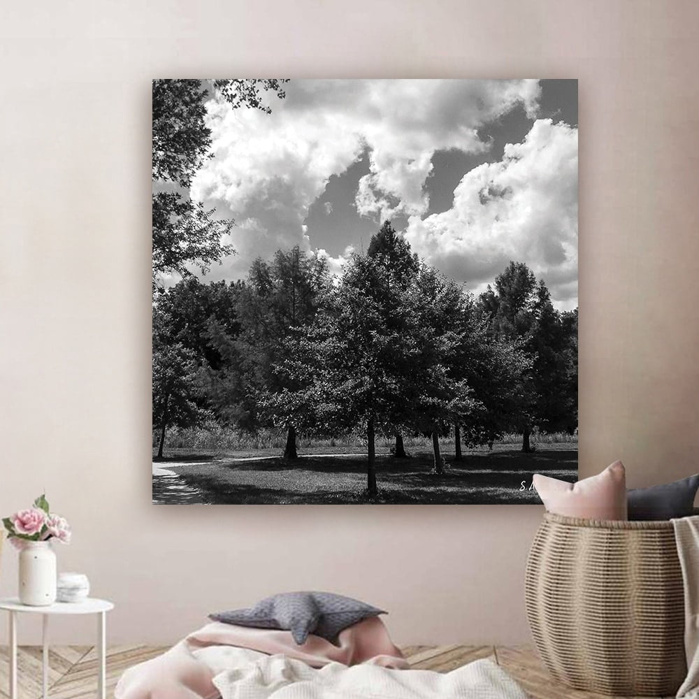 Kansas Clouds By Photographer Steven A. Heller - 30"X30" Canvas