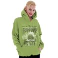 thumbnail image 1 of Kansas Cute State Flower Souvenir Hoodie Sweatshirt Women Brisco Brands L, 1 of 2