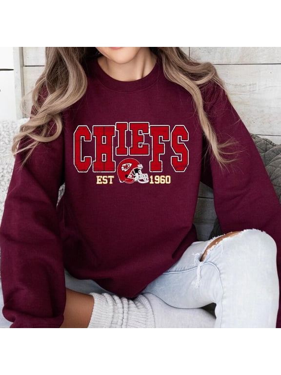 Kansas Football Chief Sweatshirt, Vintage Helmet 1960 Graphic Shirt, Kansas Football Fan Gift, Retro Sports Sweatshirt