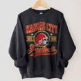thumbnail image 1 of Kansas Football City Sweatshirt, Game Day Shirt, Football Fan Gift,Black Color,Size 3XL, 1 of 5