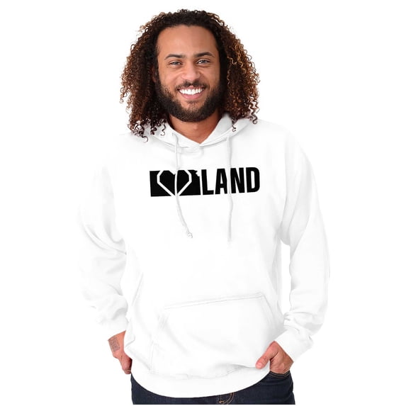 Kansas Heartland Cute Midland Pride Unisex Plus Fleece Graphic Hoodie Brisco Brands 4X