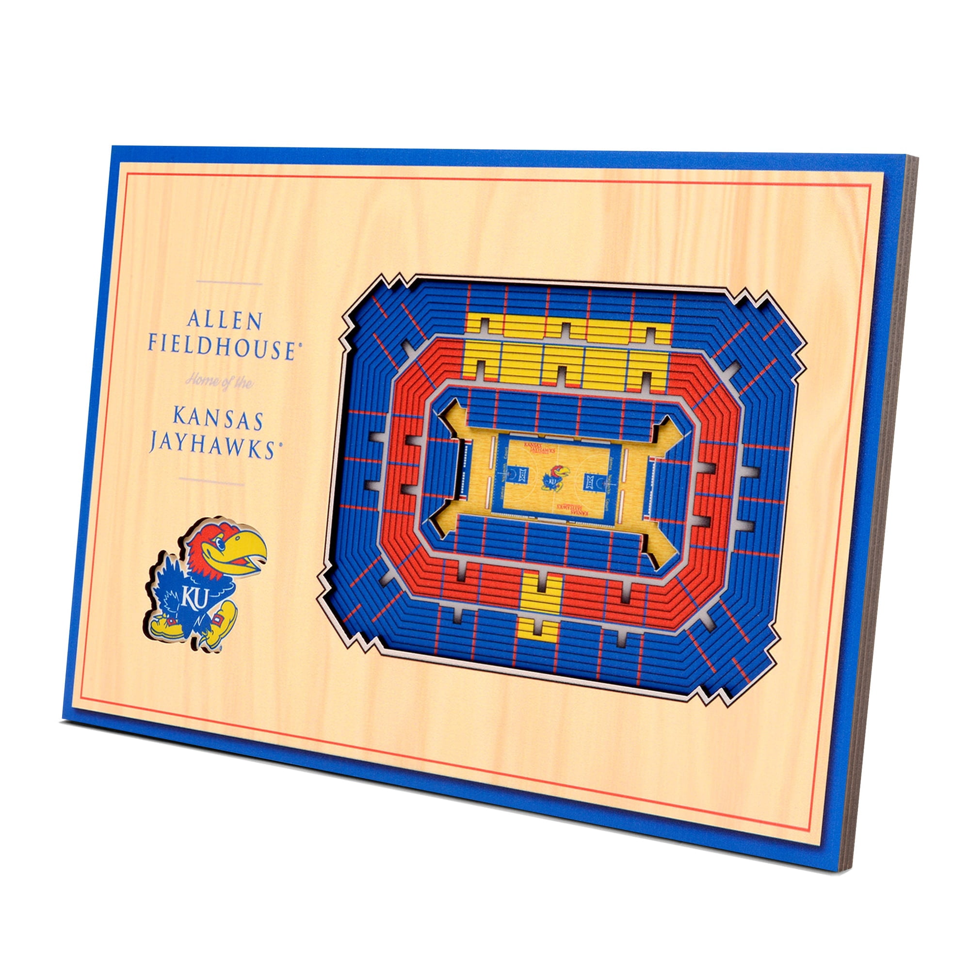 Kansas Jayhawks 3D StadiumViews Desktop Display