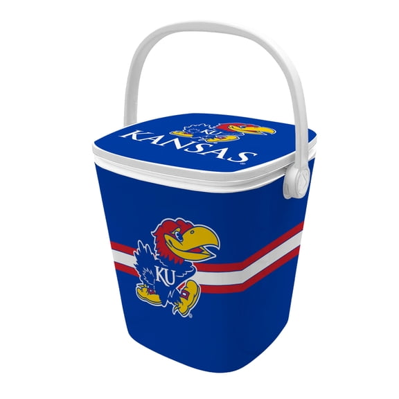 Kansas Jayhawks 16-Quart Mini Cool Bar Cooler