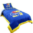 thumbnail image 1 of Kansas Jayhawks 2 Pc Reversible Cotton Comforter Set, 1 Comforter, 1 Sham, Twin, 1 of 6