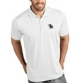 thumbnail image 1 of Kansas Jayhawks Antigua Tribute Polo - White, 1 of 1