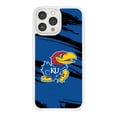 thumbnail image 1 of Kansas Jayhawks HD Mag-Safe Phone Case Compatible with Apple iPhone 13 Pro (Paint Stripe) by Affinity Bands, 1 of 2