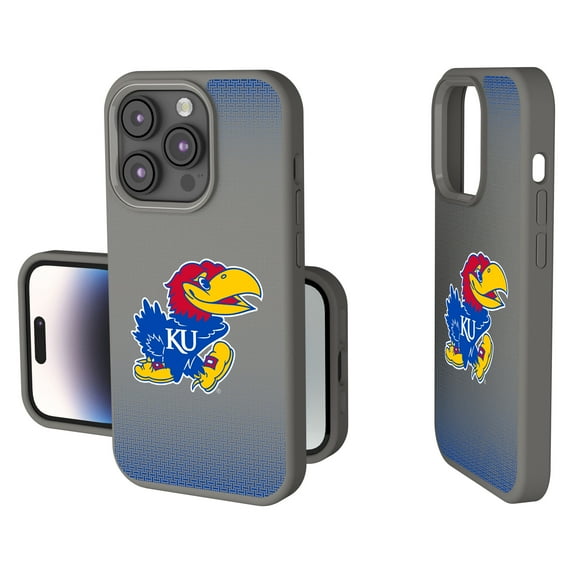 Kansas Jayhawks Linen Logo iPhone Soft Touch Case